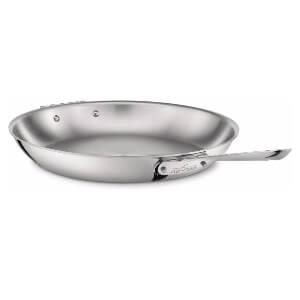 All-Clad 4114 Stainless Steel Tri-Ply Bonded Dishwasher Safe Fry Pan