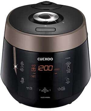 Cuckoo CRP-P0609S 6 cup Electric Heating Pressure Rice Cooker 2021