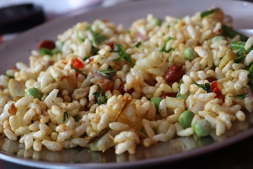 brown rice with barley salad